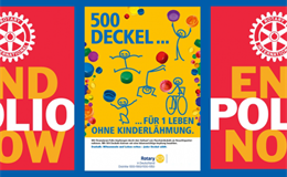 500 Deckel für 1 Leben ohne Kinderlähmung - Ein Projekt für 